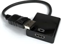 Displayport zu HDMI Adapter | DP Stecker auf HDMI Buchse Kabel Video Konverter