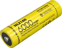 Nitecore NL2160 21700 Li-Ion Akku 3,6V 6000mAh bis 8A