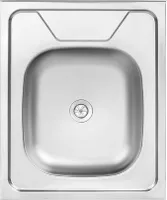 Edelstahl 1 Becken Küchenspüle Aufsatzspüle Küchen Spüle Spülbecken
