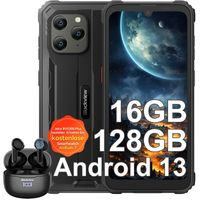 Blackview BV5300 Plus Outdoor Handy Ohne Vertrag Android 13 Outdoor Smartphone 16GB RAM 128GB ROM (1TB Erweiterbar) Outdoor Handy 6.1" HD+ 6580mAh