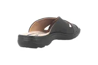 Jomos Pantoletten in Übergrößen Schwarz 890614 284 000 große Damenschuhe, Größe:44