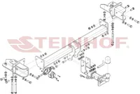 Z546925 Anhängerkupplung passend für LAND ROVER Discovery V 2017-12/2020 USA