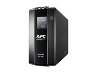 APC by Schneider Electric Back UPS PRO - BR900MI - USV 900VA (6 IEC Ausgänge, Multifunktionsdisplay, 1GB Netzwerk Datenleitungsschutz)