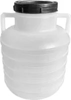 Weithalsfass 5 Liter Sauerkrautfass Regen Fass Gepäcktonne Camping weiß
