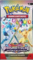 Pokémon-Sammelkartenspiel Karmesin & Purpur – Prismatische Entwicklungen Booster Pack deutsch