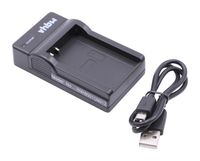 vhbw USB Akkuladegerät kompatibel mit Nokia BL-5C, BL-5CA, BL-5CB Digitalkamera, Camcorder, Action Cam-Akku - Ladeschale