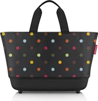 reisenthel shoppingbasket, skládací nákupní košík, nákupní taška, Dots, 22 L, BE7009
