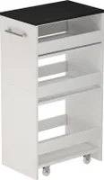 Vicco Pojemnik na kółkach Rivo, 30 x 84.8 cm, Biały/antracyt