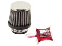 Filtr powietrza K&N Racing pojedynczy uniwersalny okrągły stożkowy 35 mm chrom