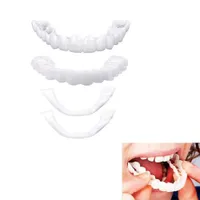Fine Life Pro Zahnschutz Zahnblende zum Aufstecken für obere und untere Zähne falsche Zähne, perfektes Lächeln,Flexible Zahnspange,Weißen der Zähne
