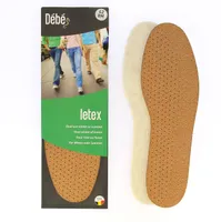 DEBE Letex - Einlegesohle aus Leder und Filz - 46