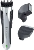Remington BHT 2000A HIGH Precision BODY HAIR Trimmer Nass-/Trocken-Körperrasierer, 3-12 mm Schnittlänge, 40 min Akkubetrieb, 2 Rasieraufsätze, abwaschbar, Langhaarschneider