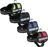 hundegeschirr Kraftgeschirr 33-45 cm Nylon schwarz
