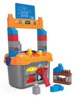 Mega Bloks Kleine Werkbank (36 Teile), Kleinkinder-Spielzeug, Bausteine