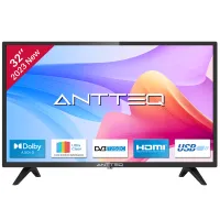 ANTTEQ  AB 32D1  Fernseher 32 Zoll (TV 80 cm), Dolby Audio, LED, Triple Tuner DVB-C / T2 / S2, CI+, HDMI, USB, digitaler Audioausgang, incl. Hotelmodus
