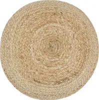 vidaXL Ručně vyráběný podsedák Pouf 45 x 30 cm Juta