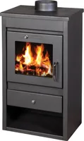 EEK A+ Kaminofen Victoria Deluxe L mit 9 kW Kamin Ofen Holzofen BIMSCHV II