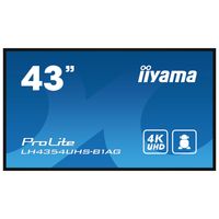 iiyama ProLite LH4354UHS-B1AG 43" 16:9 4K 24/7 IPS Display schwarz