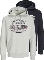 Jack & Jones Hoodie Logo Kapuzenpullover Doppelpack