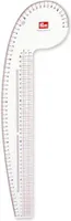 PRYM Kurvenlineal Armloch und Armkugel, 65 cm-Skala
