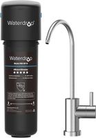 Waterdrop 10UB Wasserfiltersystem mit Dediziertem Wasserhahn Für Untertisch, 30.000 Liter Hohe Chlor-Reduktionskapazität, NSF/ANSI 42