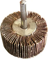 40 mm Schleifmop Lamellenschleifer Fächerschleifer Schleifwalzen Körnung 120