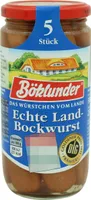 Böklunder Echte herzhafte Land Bockwurst in Eigenhaut 5 Stück 380g