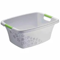 Kôš na bielizeň Rotho 25 l, sivý