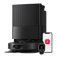 Roborock QV 35A Robotický vysavač 8 000 Pa (upgrade z Qrevo), All-in-One Dock, Anti-matting Brush, Heatable Mop, Reactive Tech, Black