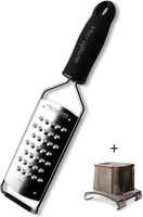 Microplane Gourmet Küchenreiben-Set  extra grob + Fingerschutz
