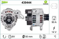 VALEO 439444 - OE 038903018C Lichtmaschine für A2 (8Z), Toledo III (5P2), Leon (1P1), Ibiza (6J, 6P), Ibiza (6L), Ibiza (6K), Cordoba (6L), Cordoba (6K), Arosa (6H), Altea (5P), Alhambra (7V), Roomster (5J), Octavia II (1Z), Fabia II (54), Fabia I (6Y), Polo (9N), Polo (6C, 6R), Polo (6N), Lupo (6E1, 6X1), Golf VI, Golf V (1K), Golf Plus (5M), Fox (5Z), Caddy III (2C, 2K)