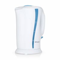 Orbegozo KT-5002, 1 l, 1650 W, Blau, Weiß, Kunststoff, Wasserstandsanzeige, Drahtlos