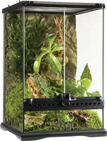 Exo Terra Natürliches Terrarium Mini Hohes Reptilienhabitat Grün 30 x 30 x 45 cm Grün 30 x 30 x 45 cm