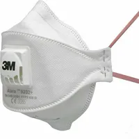 3x Mundschutz Maske FFP3 Atemschutzmaske Gesichtsmaske Ventil 3M™ Aura™ 9332+ , VPE:3