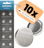 ABSINA Knopfzelle SR920SW 10er Pack