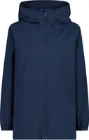 Cmp Woman Jacket Fix Hood Blue 48