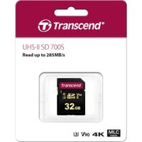 Transcend SDHC 700S         32GB Class 10 UHS-II U3 V90
