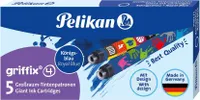 Velkokapacitní inkoustová kazeta Griffix P1R3/5 královsky modrá