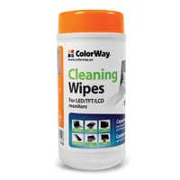 ColorWay Cleaning Wipes für LCD- und TFT-Bildschirme 100 Blatt