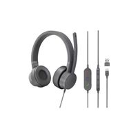 Lenovo Go Wired Headset sturmgrau