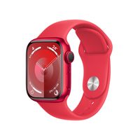 Apple Watch 9 GPS 41mm Alu (PRODUCT)RED Sportarmb. M/L