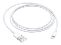 Apple MQUE2ZM - 1 m - Lightning - USB A - Weiß - Gerade - Gerade