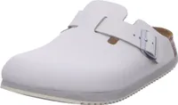 Birkenstock Boston SL mule white narrow width velikost 38