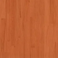 vidaXL Rohová zahradní pohovka voskovaná hnědá 70x70x67 cm z masivního borovicového dřeva