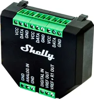 Shelly Plus Add-on Wlan Smart Relais Schwarz  Schwarz One Size