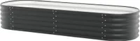 Hochbeeterweiterung Stretched 401 80 x 80 x 40,1 cm schwarz