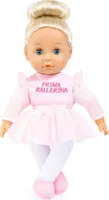 Bayer Design 93311AA Puppe mit Haaren, Musik, Ballerina, interaktiv, mit weichem Körper, mit Schlafaugen, rosa, 33 cm