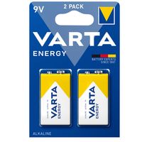 Varta Energy 9V Block Batterie (2er Blister)