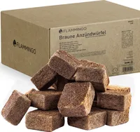Flammingo® Kaminanzünder Anzünder Anzündwürfel 7kg Grillanzünder Ofen Holz Kohle