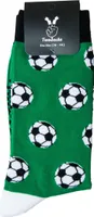 TwoSocks lustige Socken Fußball Socken Sportsocken, Motivsocken, Baumwolle Einheitsgröße